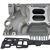 SBC Intake Manifold Kit, Dual Plane, Aluminum, Vortec BPP302VINT